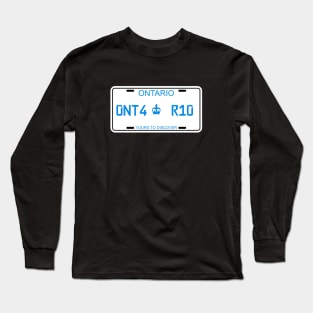 Ontario car license plate Long Sleeve T-Shirt